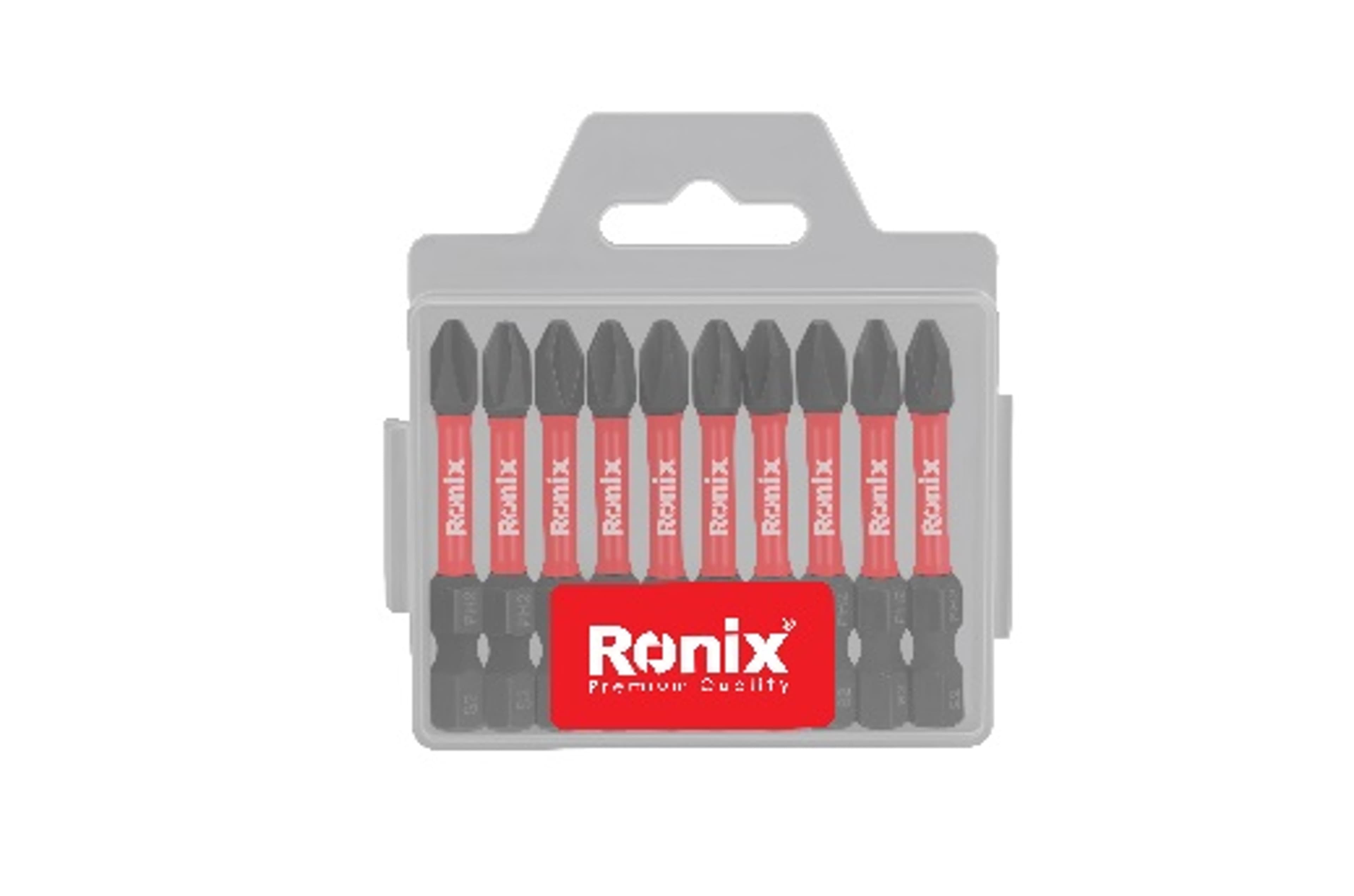 RONIX - Herr. Manuales PUNTA DE IMPACTO PH2 25mm. (20PCS.) RH-5460 · Cód. 00PIR025